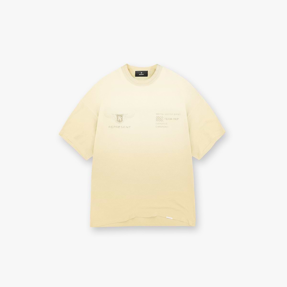 Team Rep T-Shirt - Light Yellow