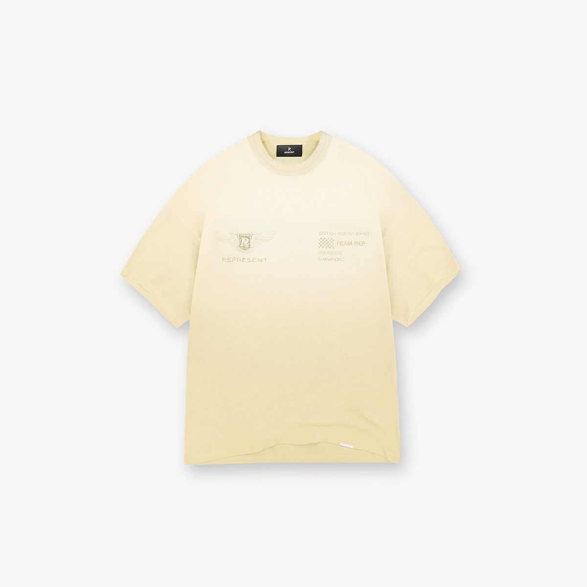 Team Rep T-Shirt - Light Yellow