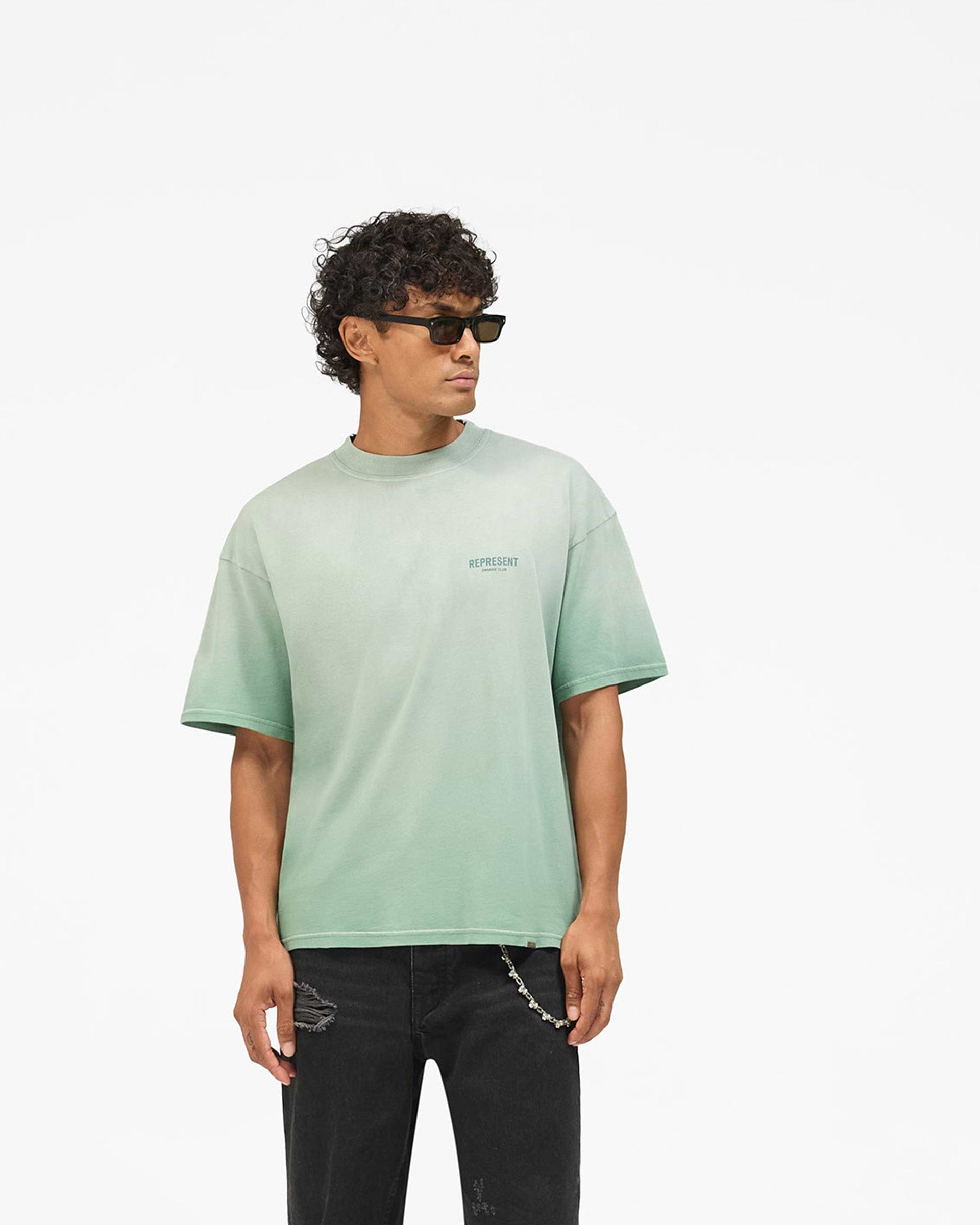 Represent Owners Club T-Shirt - Washed Aloe