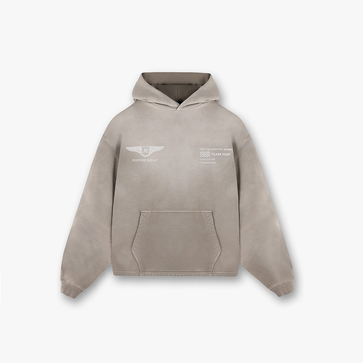 Team Rep Hoodie - Dark Taupe