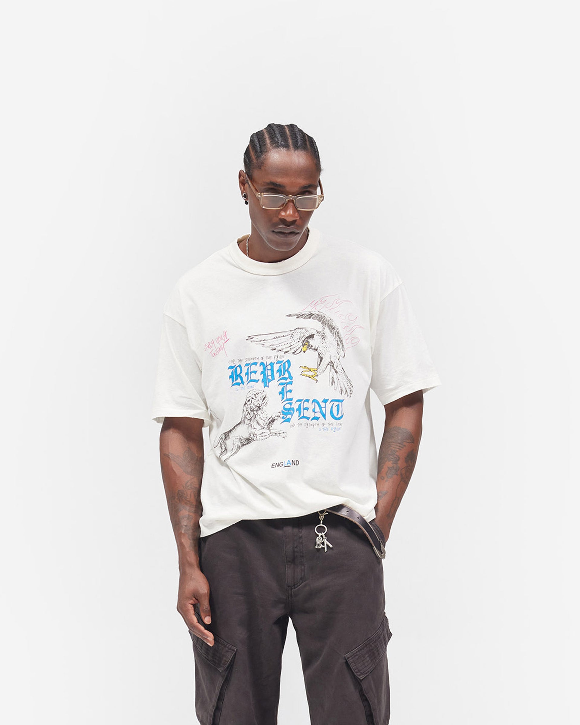 Enemy T-Shirt - Flat White