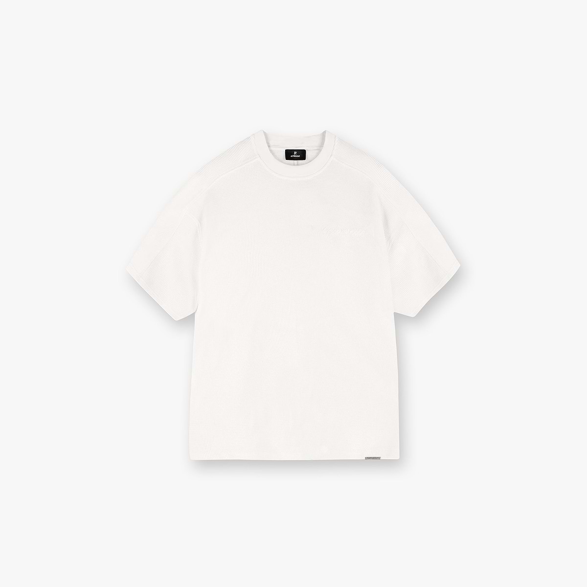 Waffle T-Shirt - Flat White