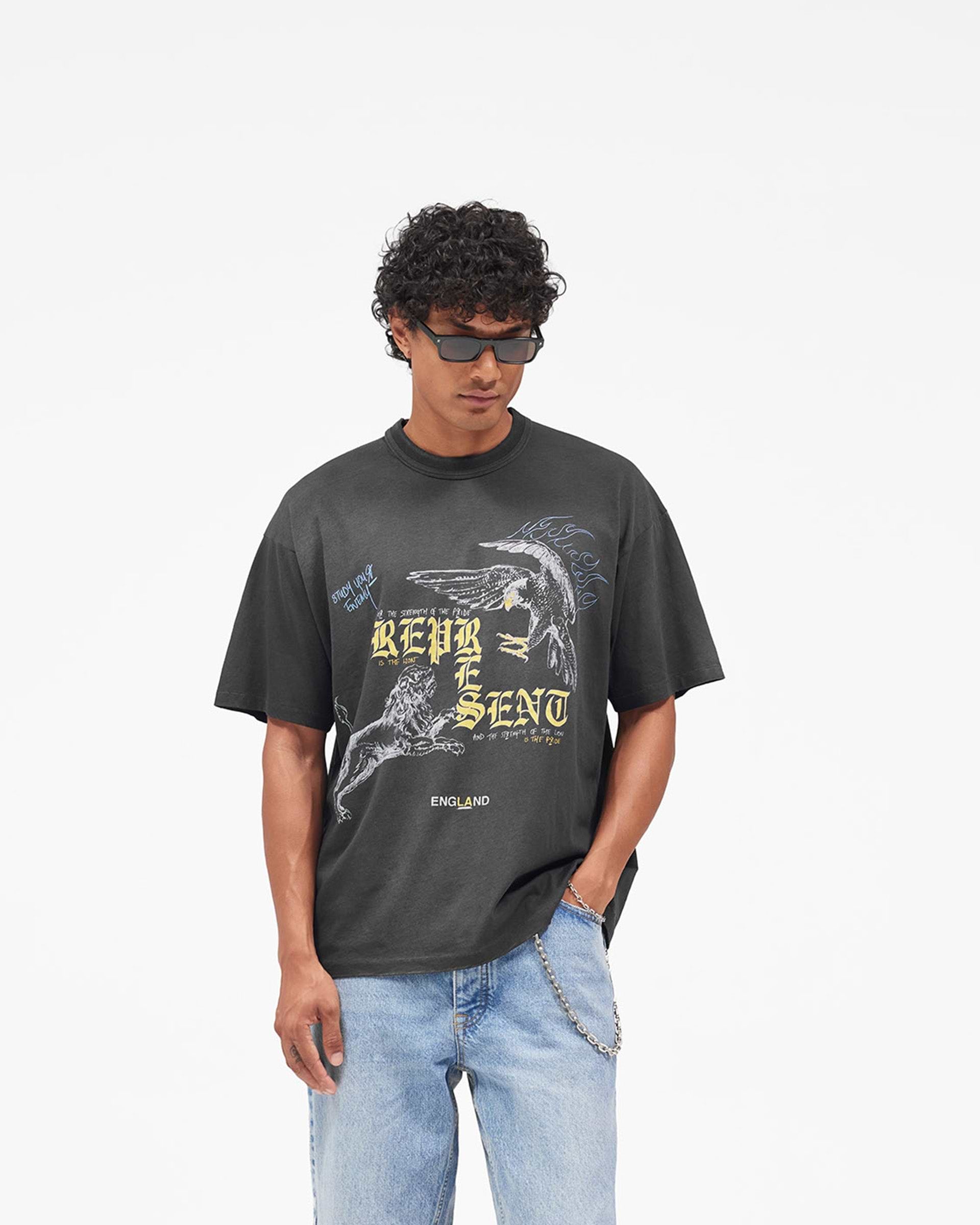 Enemy T-Shirt - Washed Black