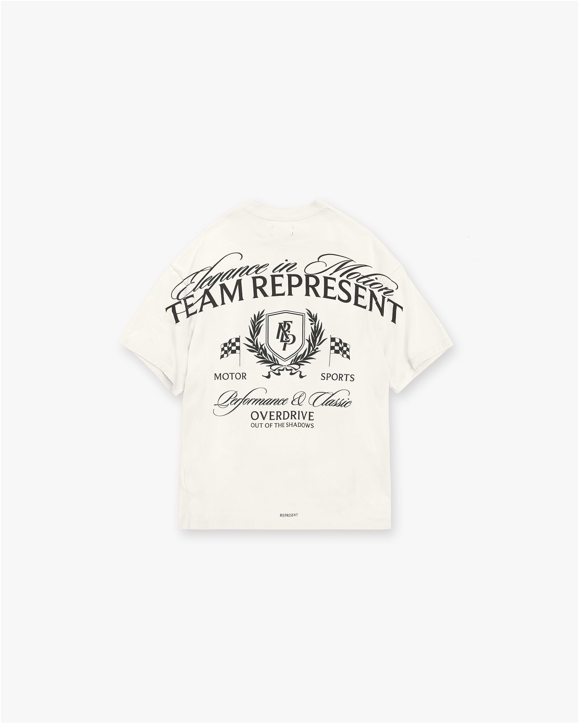 Crest T-Shirt - Flat White