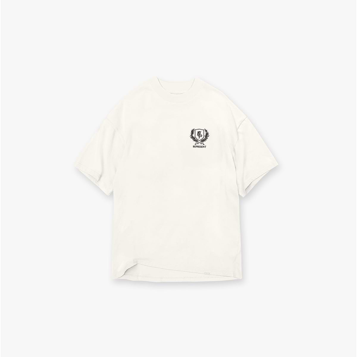 Crest T-Shirt - Flat White