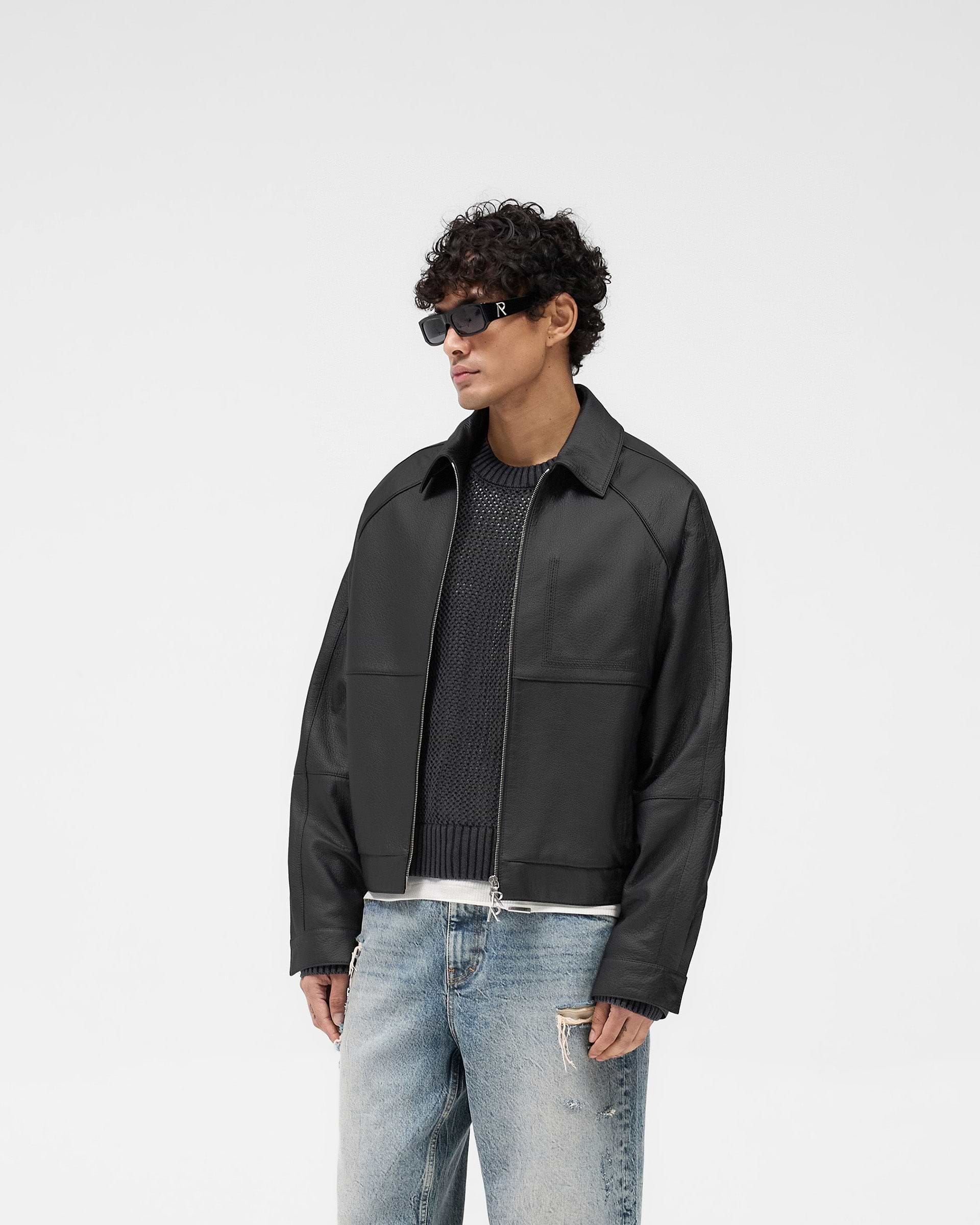 Overdrive Leather Jacket - Black