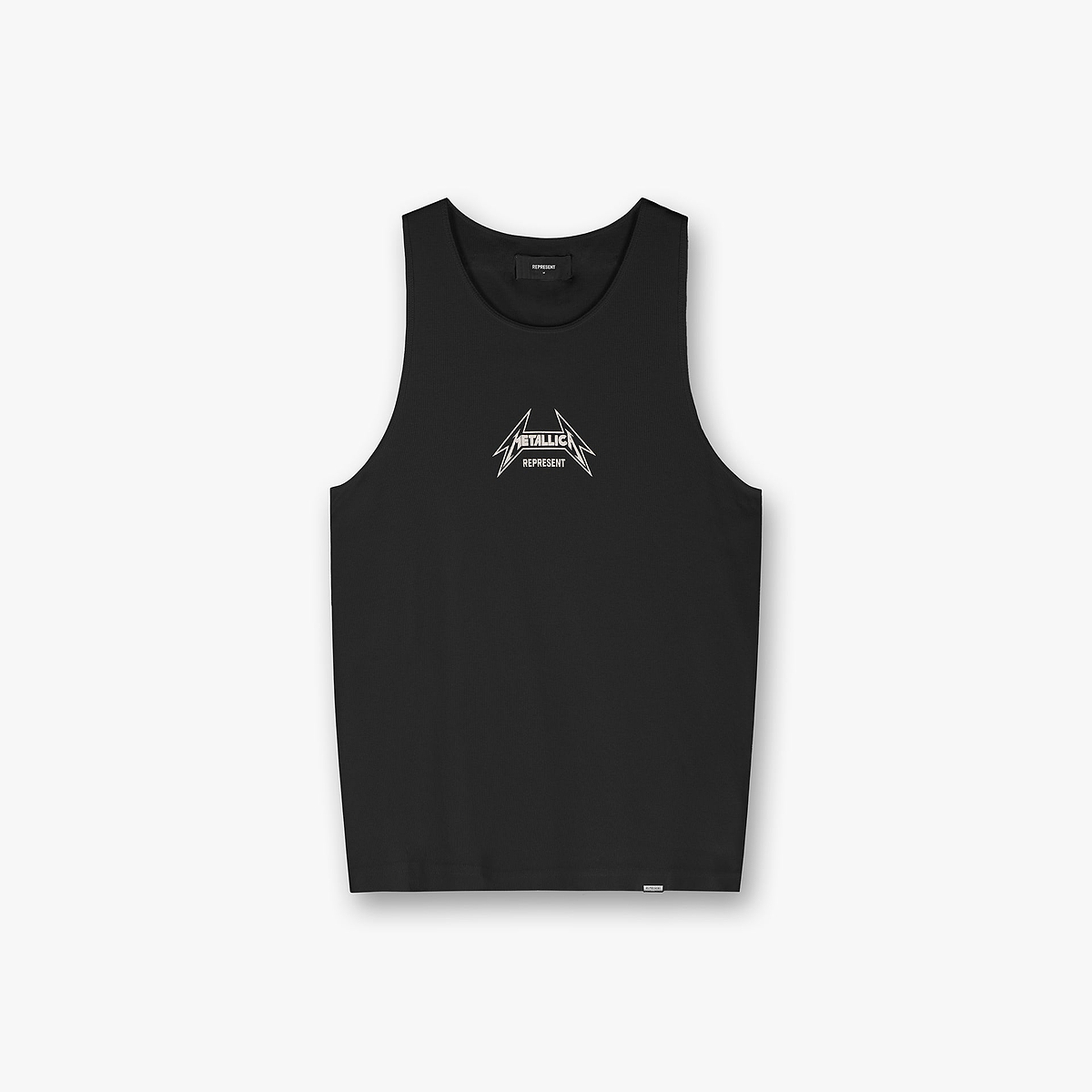 Represent X Metallica Local Crew Vest - Jet Black