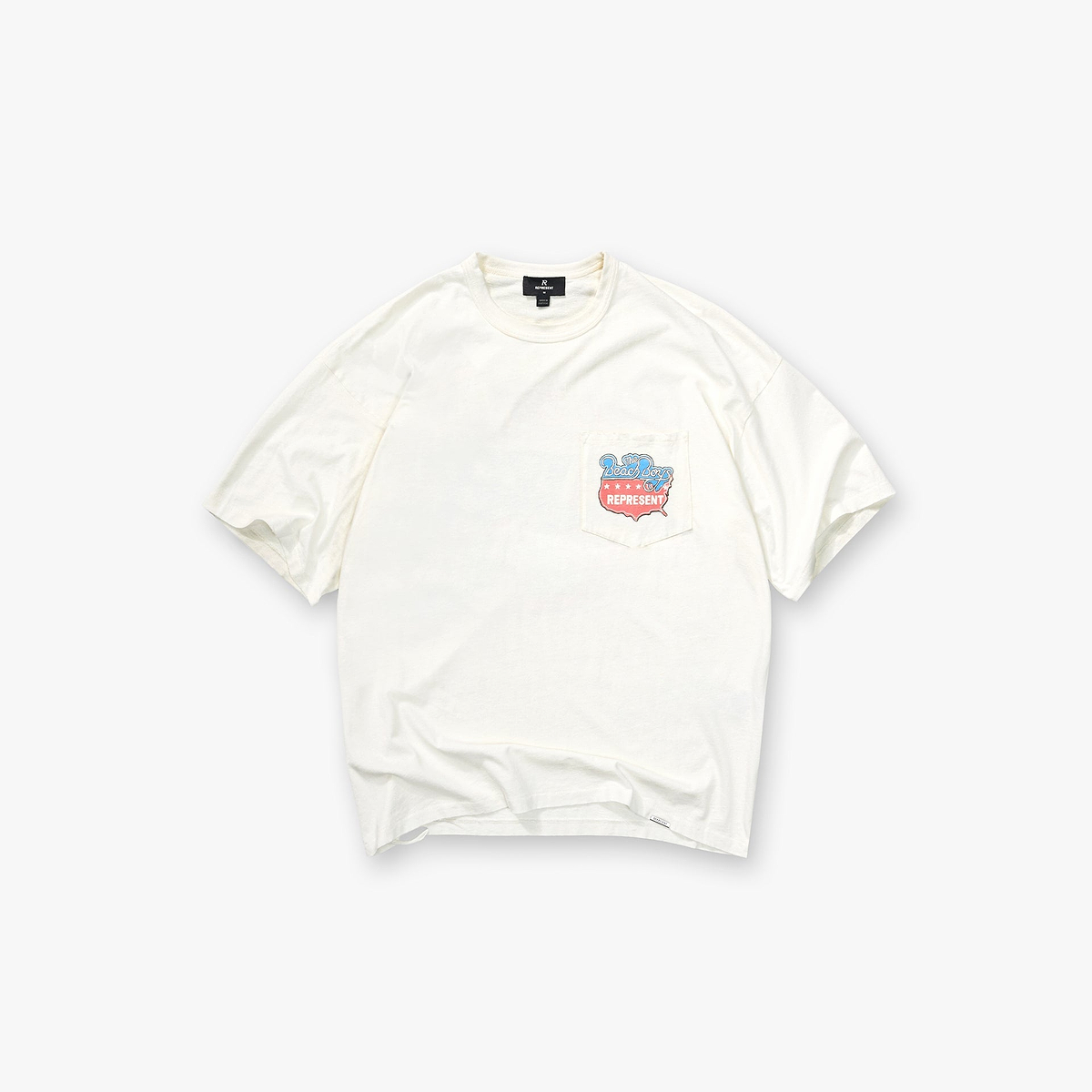 Represent x Beach Boys Americas Band T-Shirt - Flat White