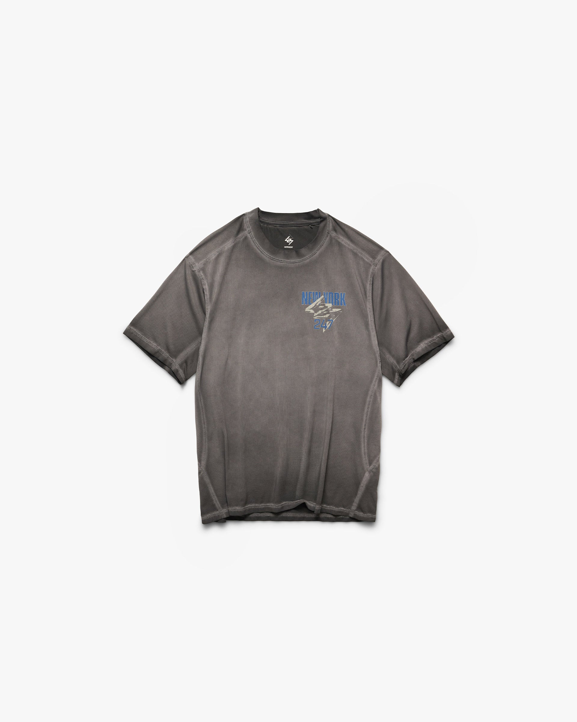 247 New York T-Shirt - Washed Grey - Packshot