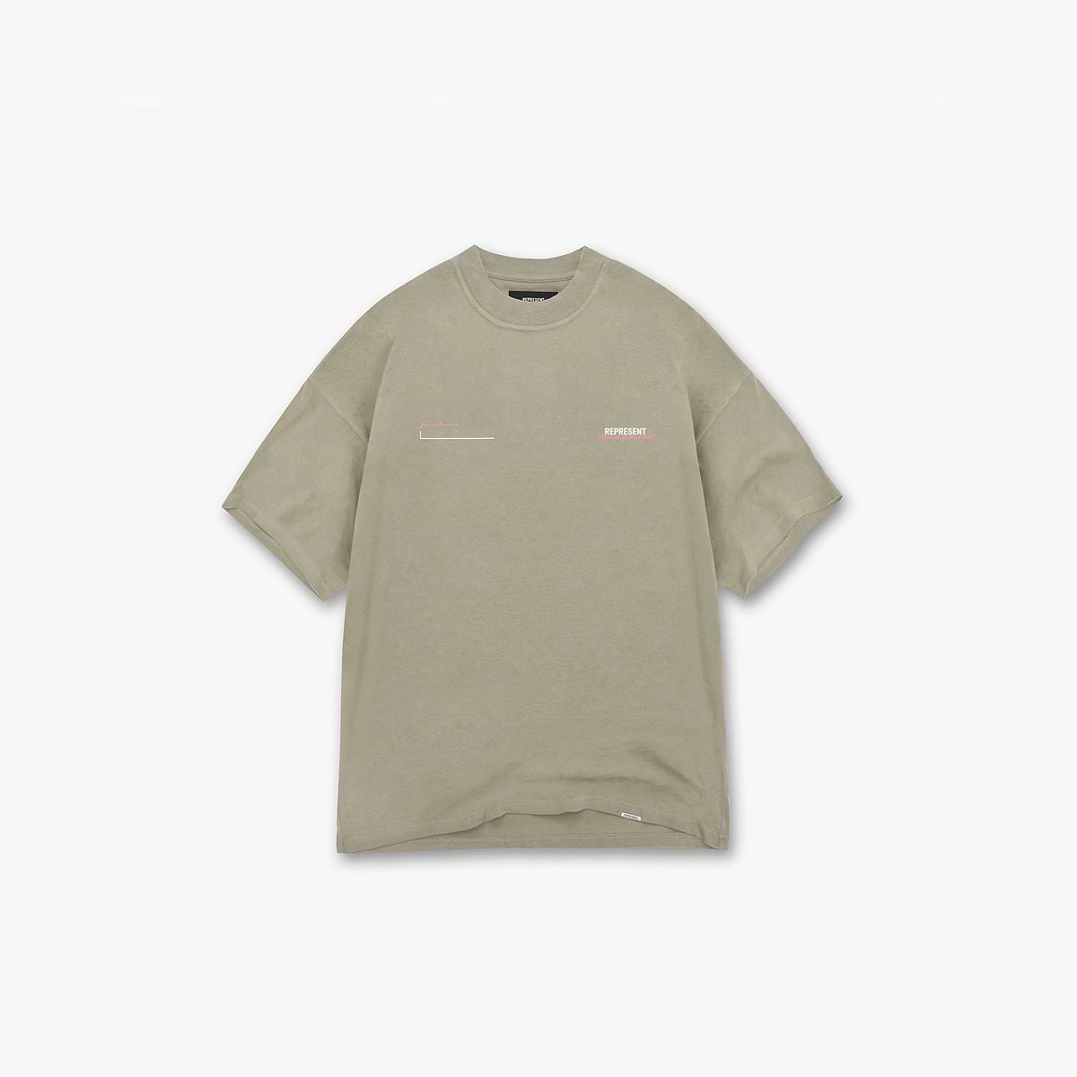 Patron Of The Club T-Shirt - Khaki Pink