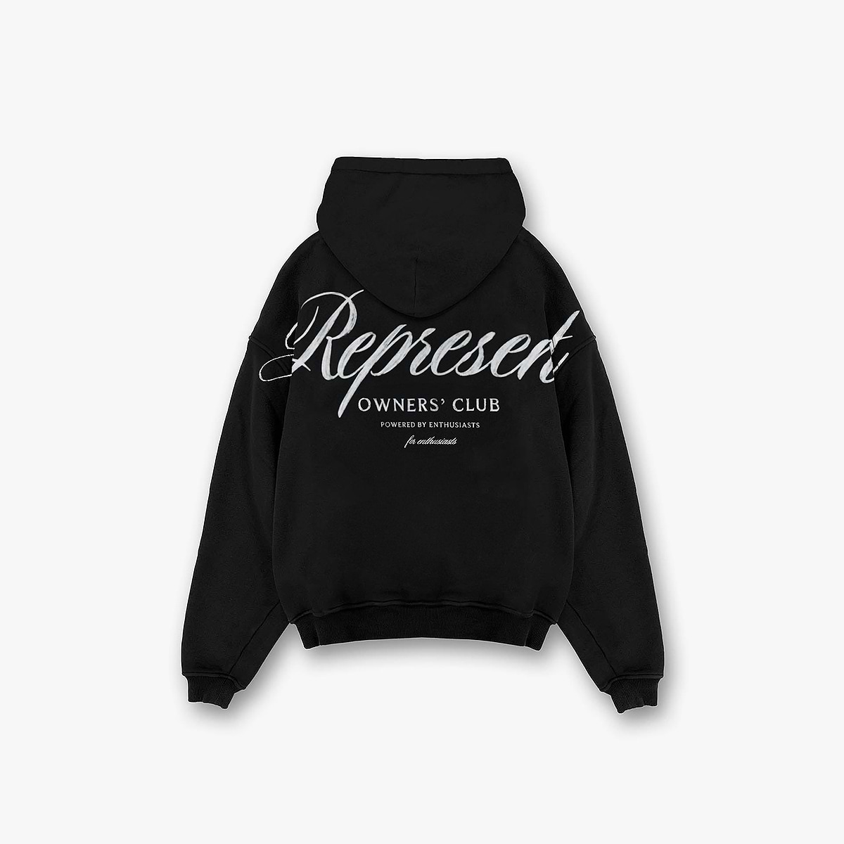 Represent Owners Club Script Hoodie - Black