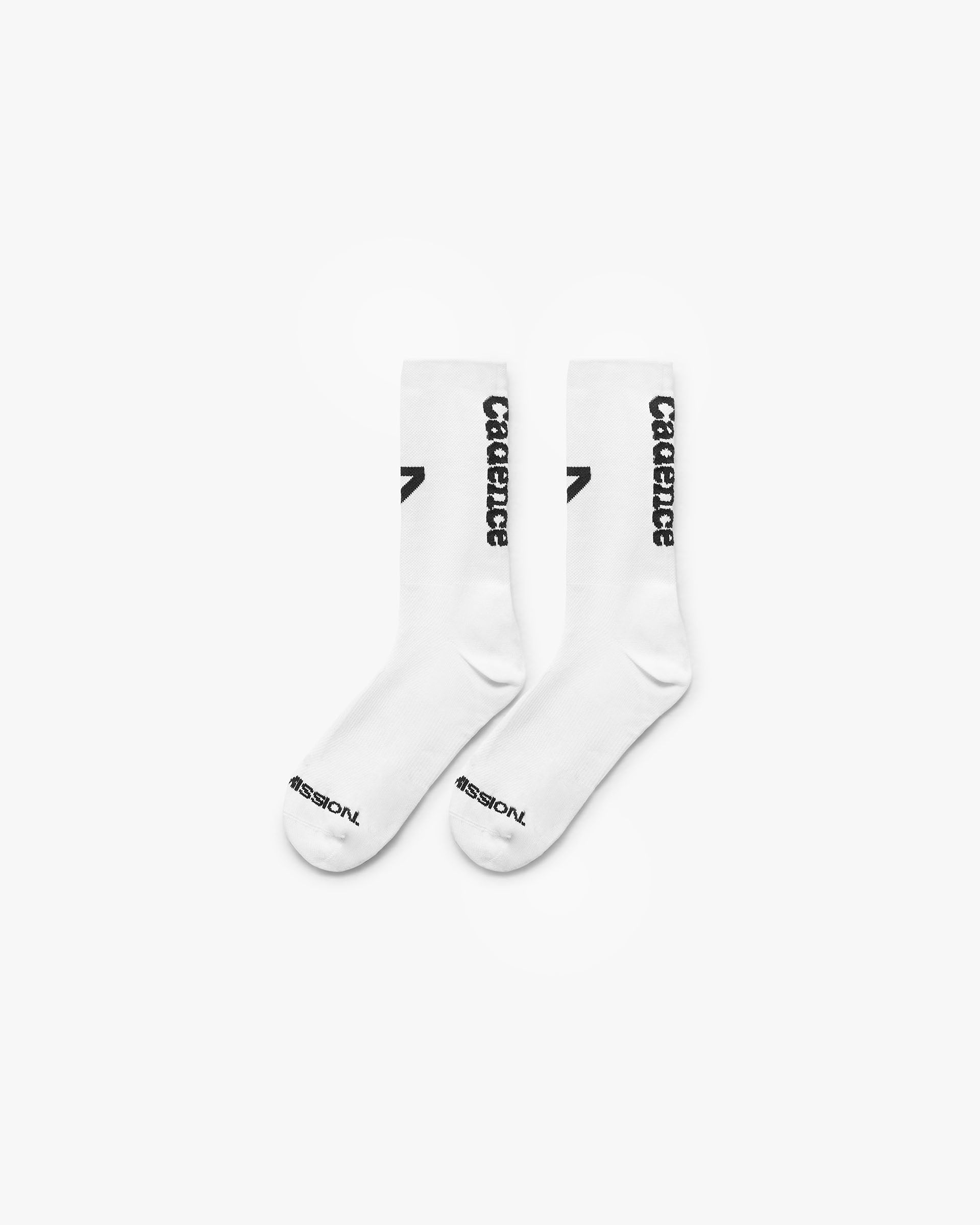 247 X Cadence Socks - White