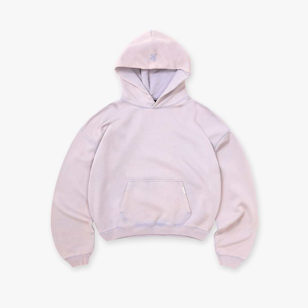 Initial Boxy Hoodie - Mist