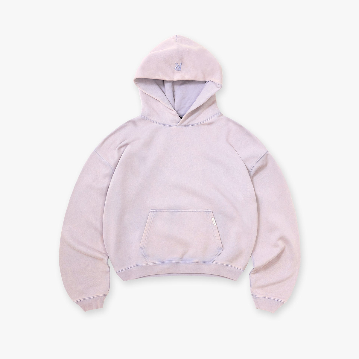 Initial Boxy Hoodie - Mist
