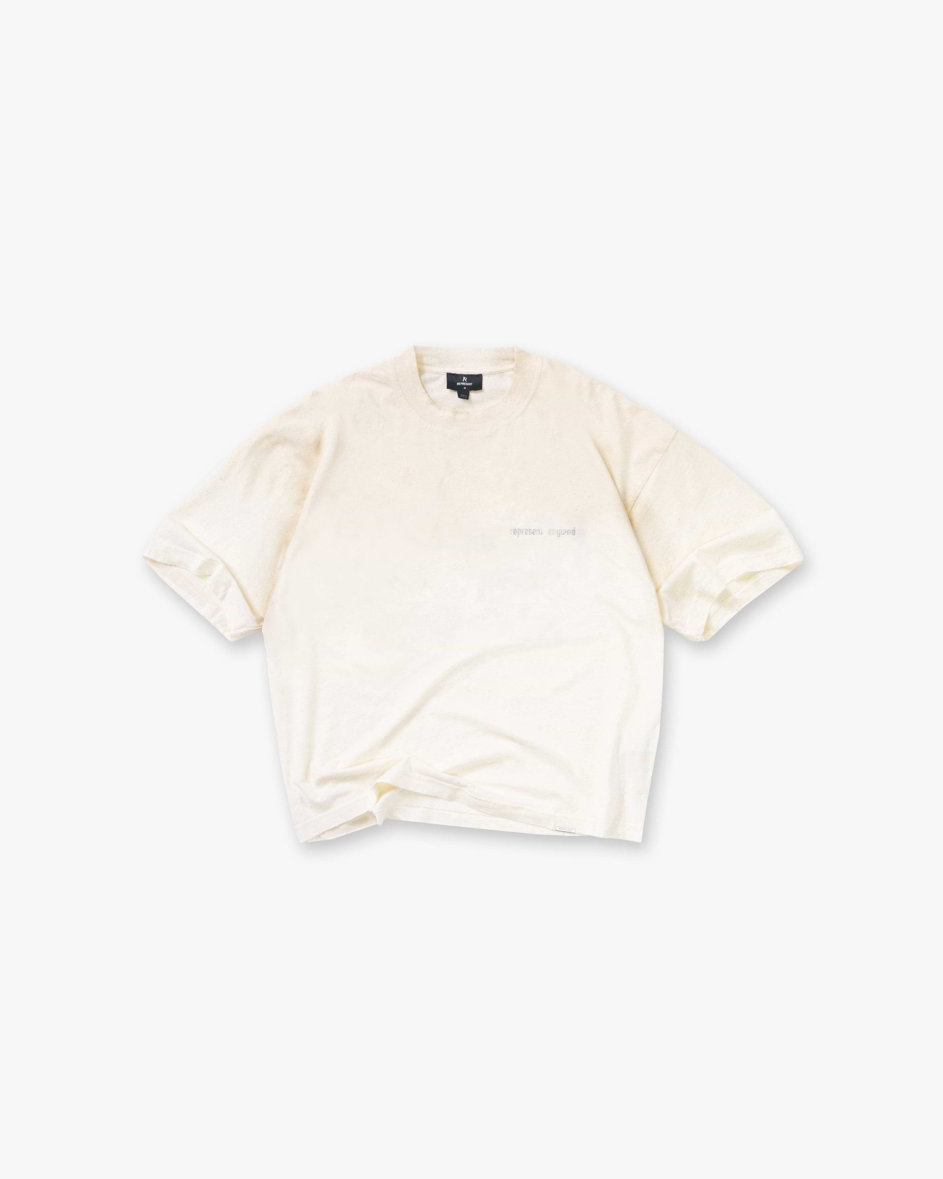 Reverse Resent T-Shirt - Flat White
