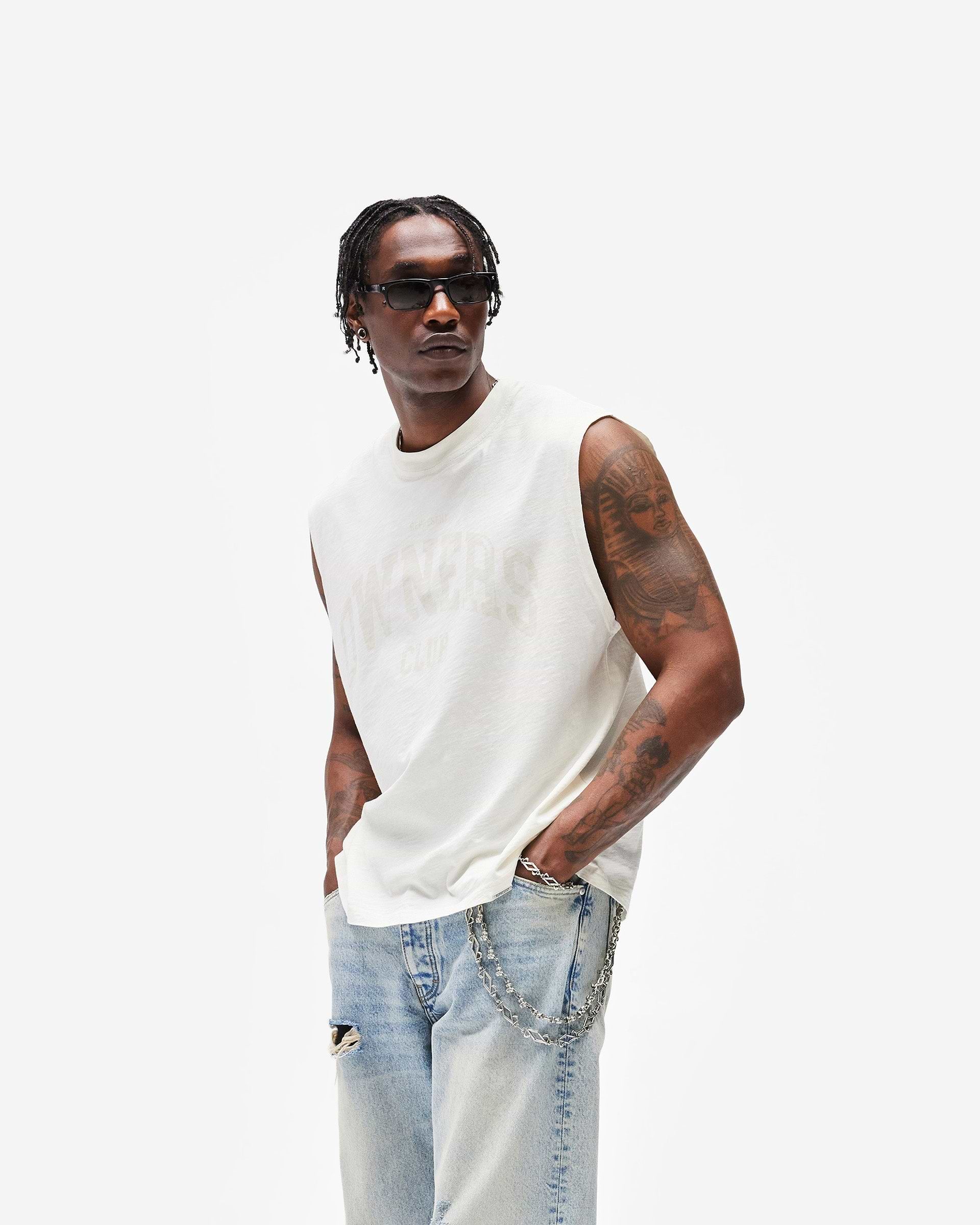 Represent Owners Club Tank - Chalk