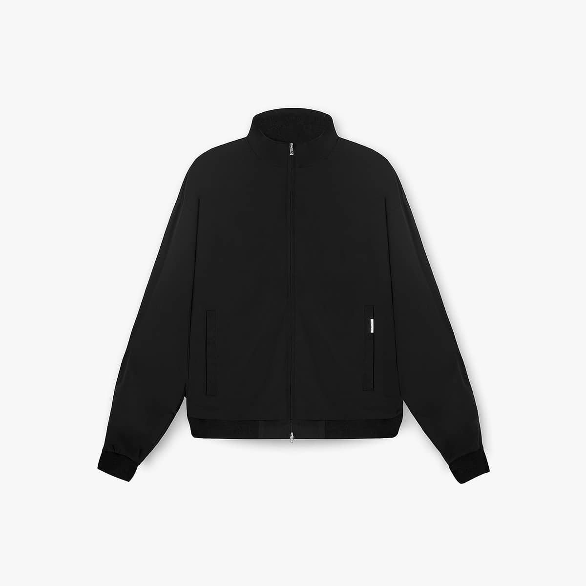 Initial Track Jacket - Black