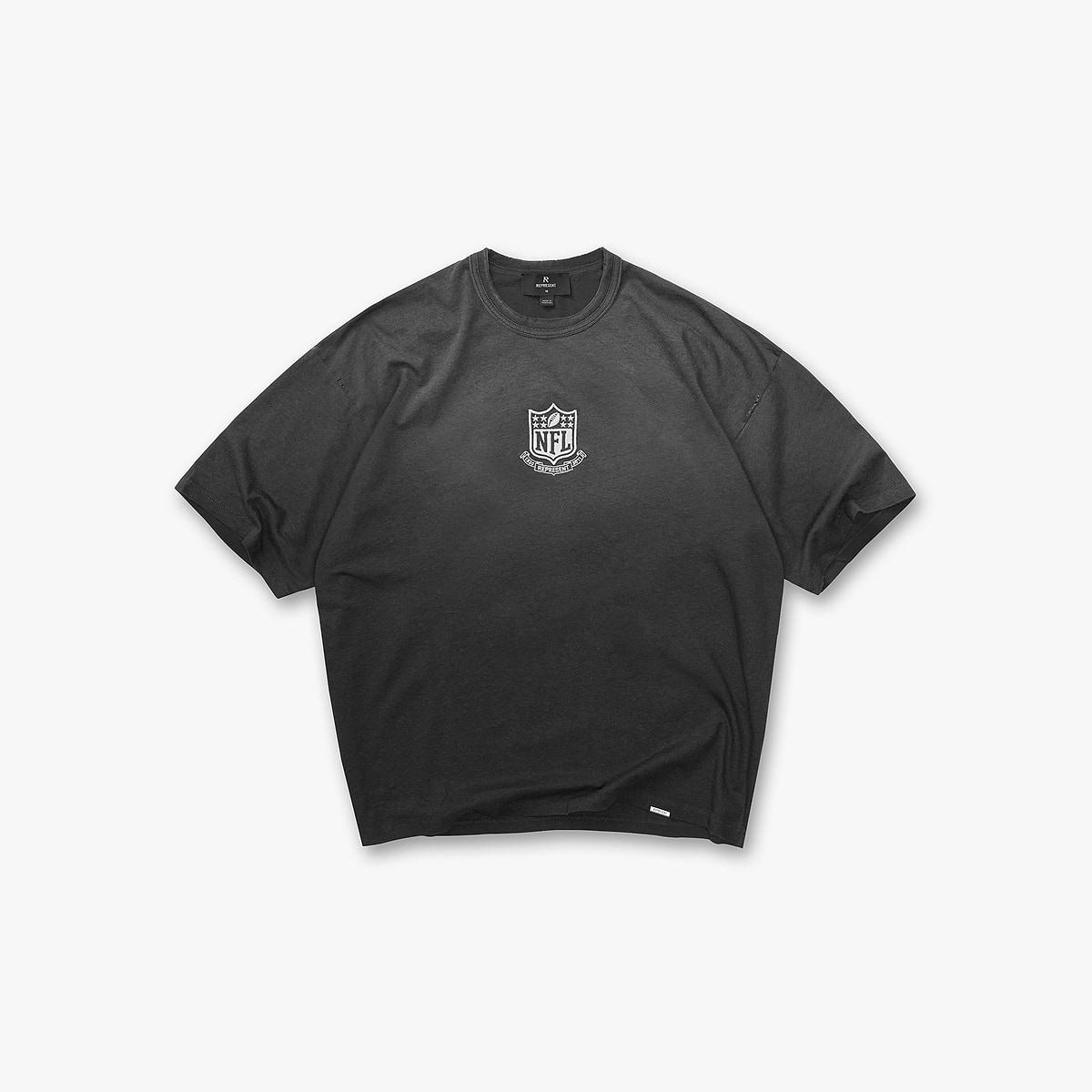 NFL Shield x Represent T-Shirt - Stained Black