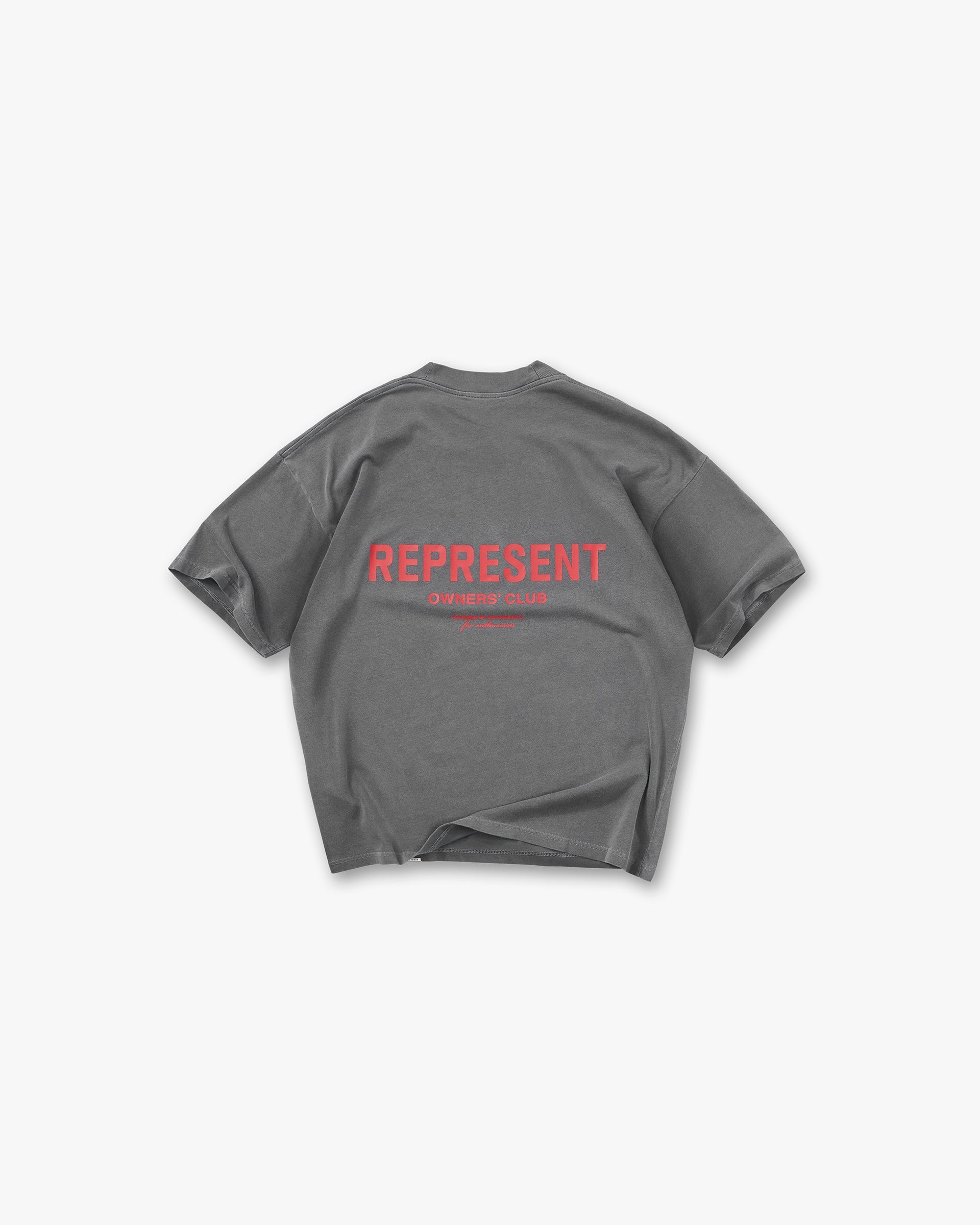 Represent Owners Club T-Shirt - Washed Black