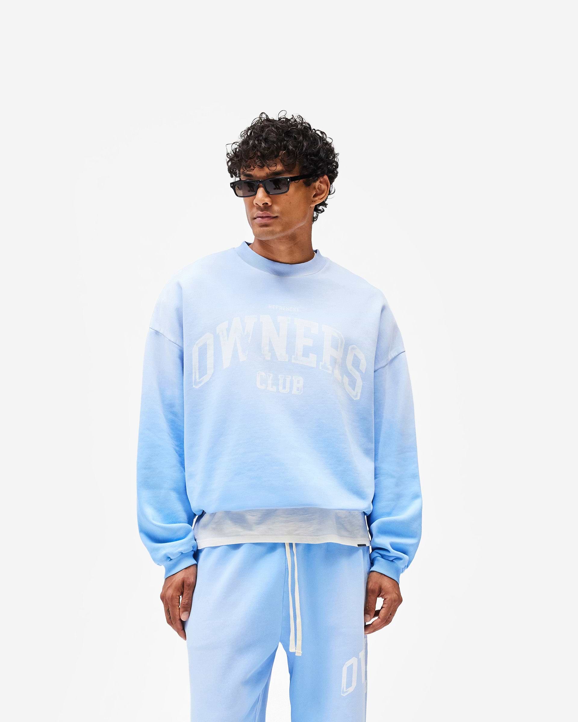 Represent Owners Club Sweater - Sky Blue