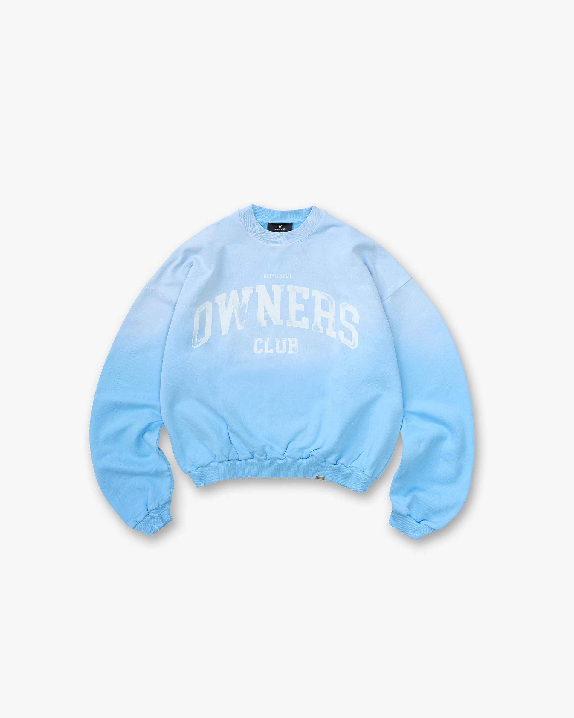Represent Owners Club Sweater - Sky Blue