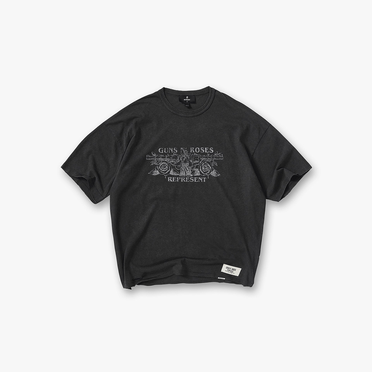 Represent X Guns N' Roses Lock Up T-Shirt - Vintage Black