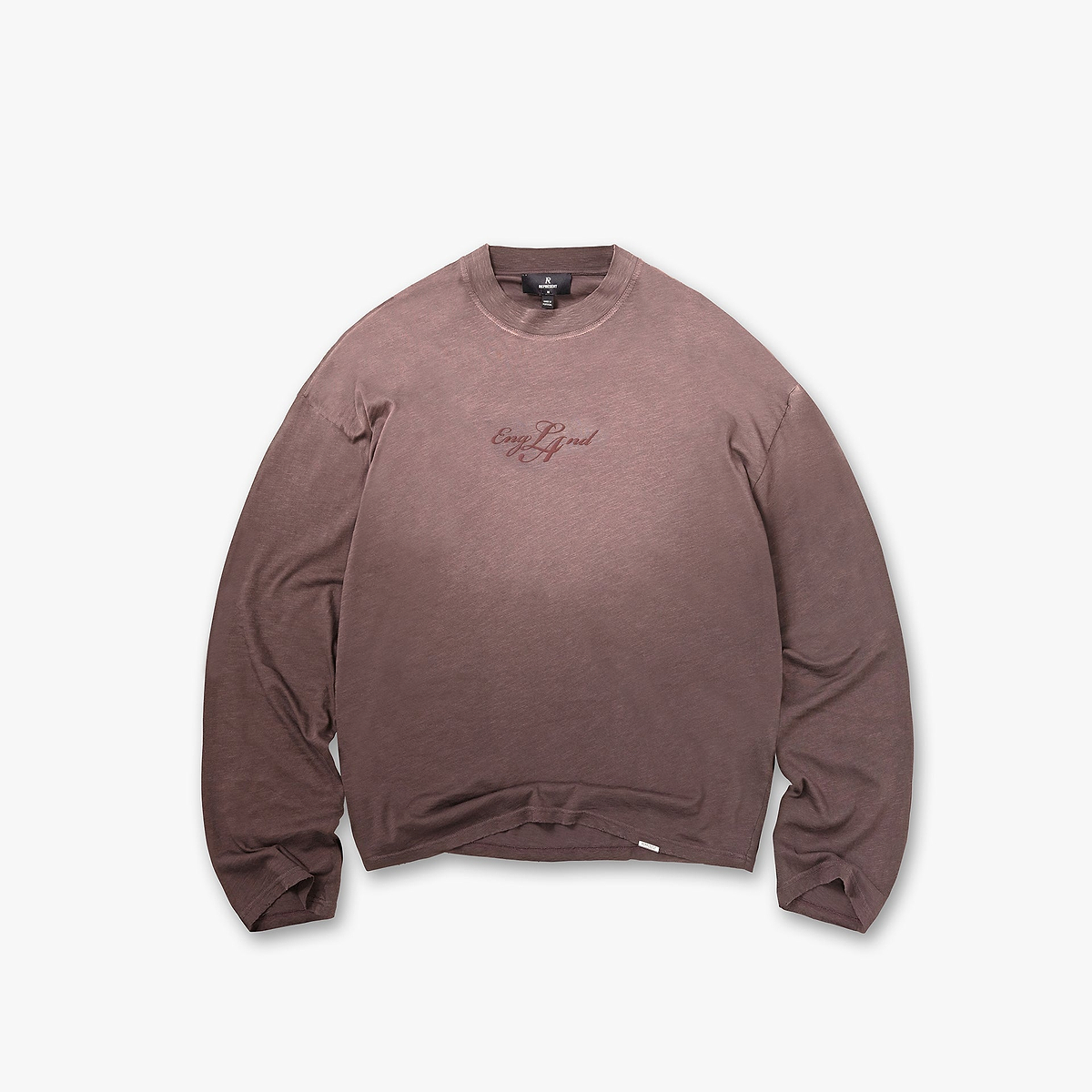 EngLAnd Long Sleeve T-Shirt - Washed Brown