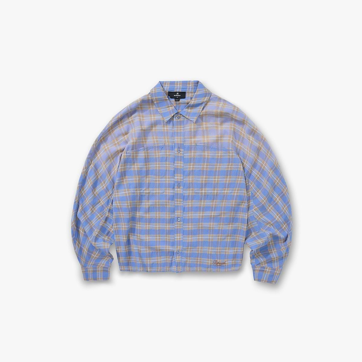 Santa Monica Flannel Shirt - Drift Blue