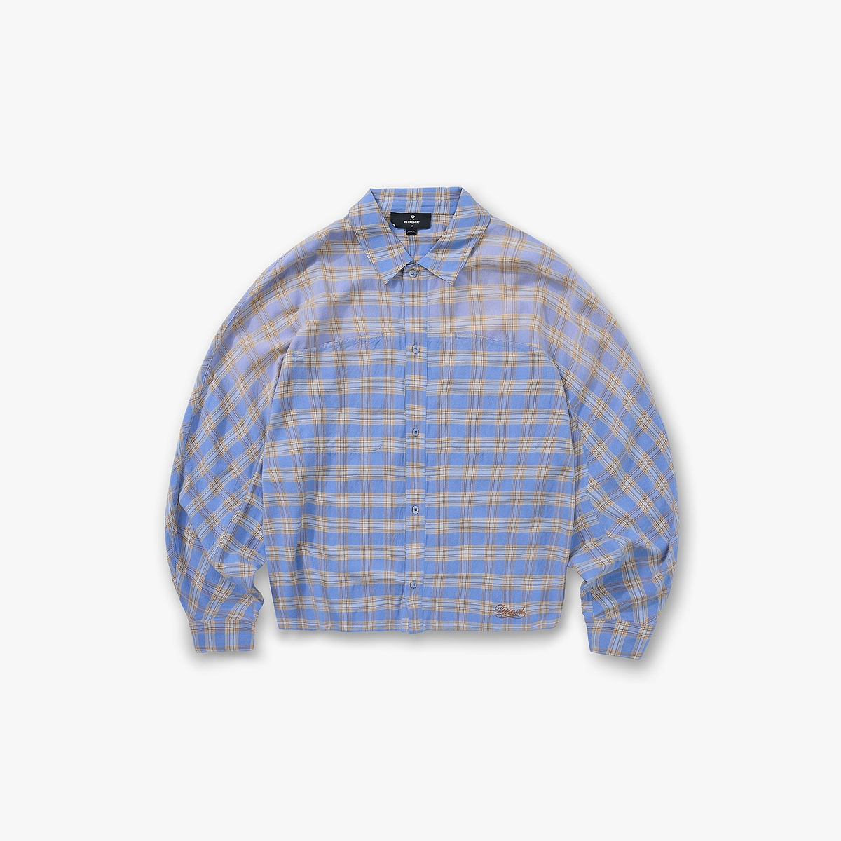 Santa Monica Flannel Shirt - Drift Blue