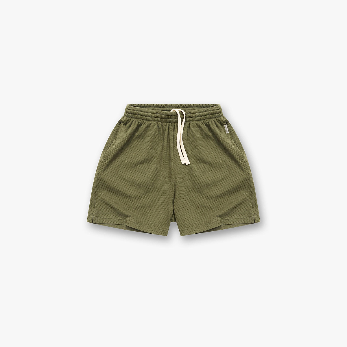 Initial Mesh Shorts - Army Green