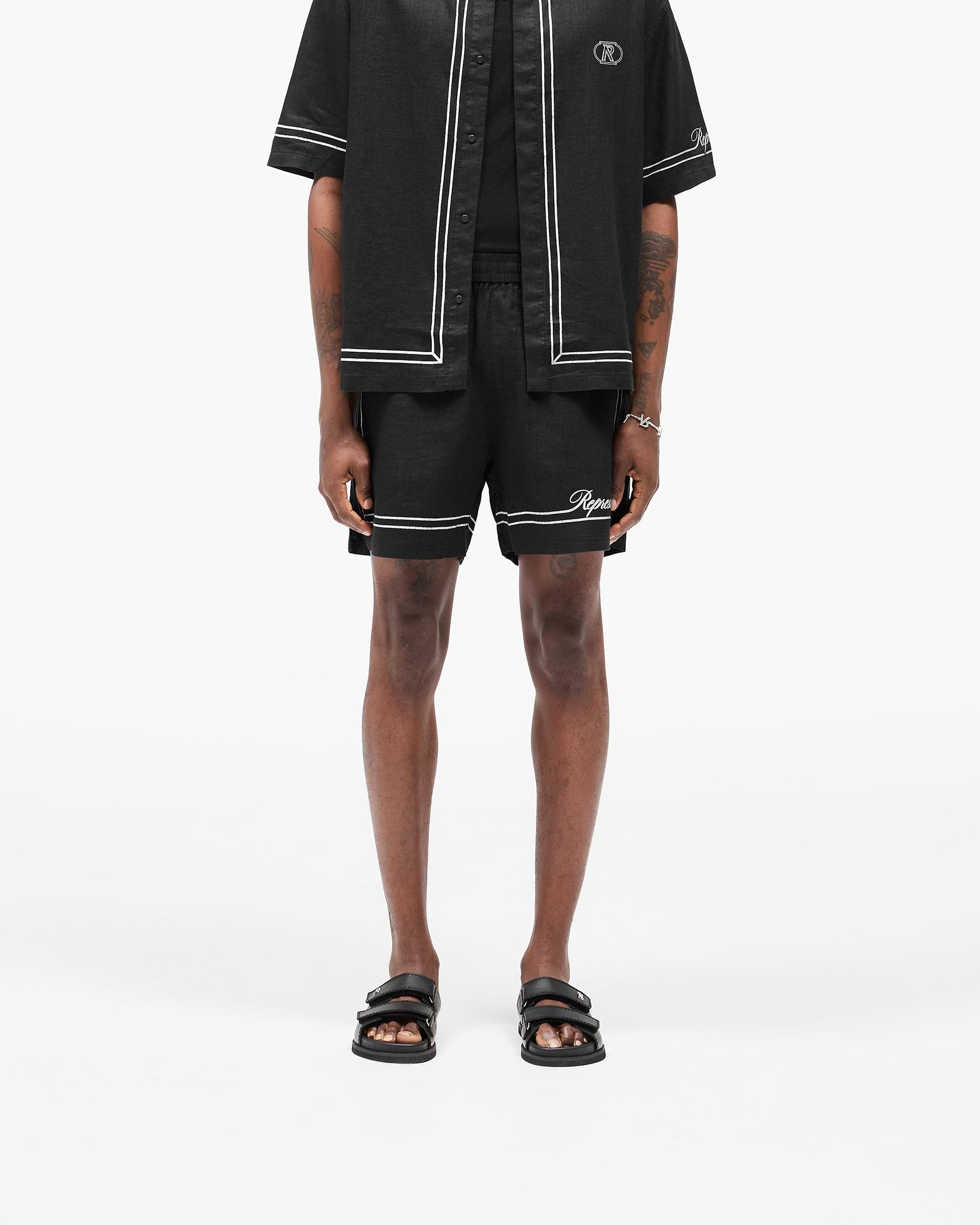 Border Short - Jet Black
