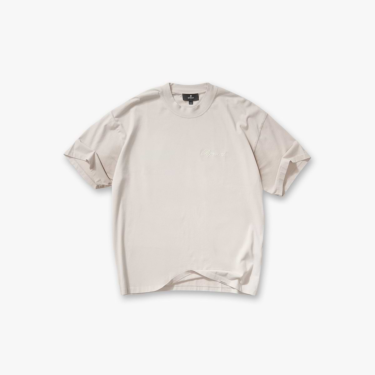 Script Logo T-Shirt - Concrete