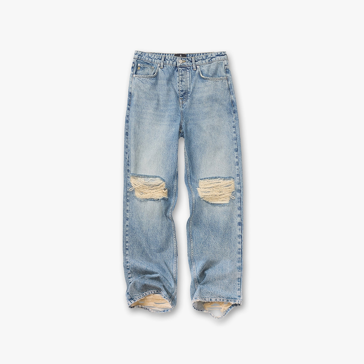R3 Baggy Jean - Moss Blue