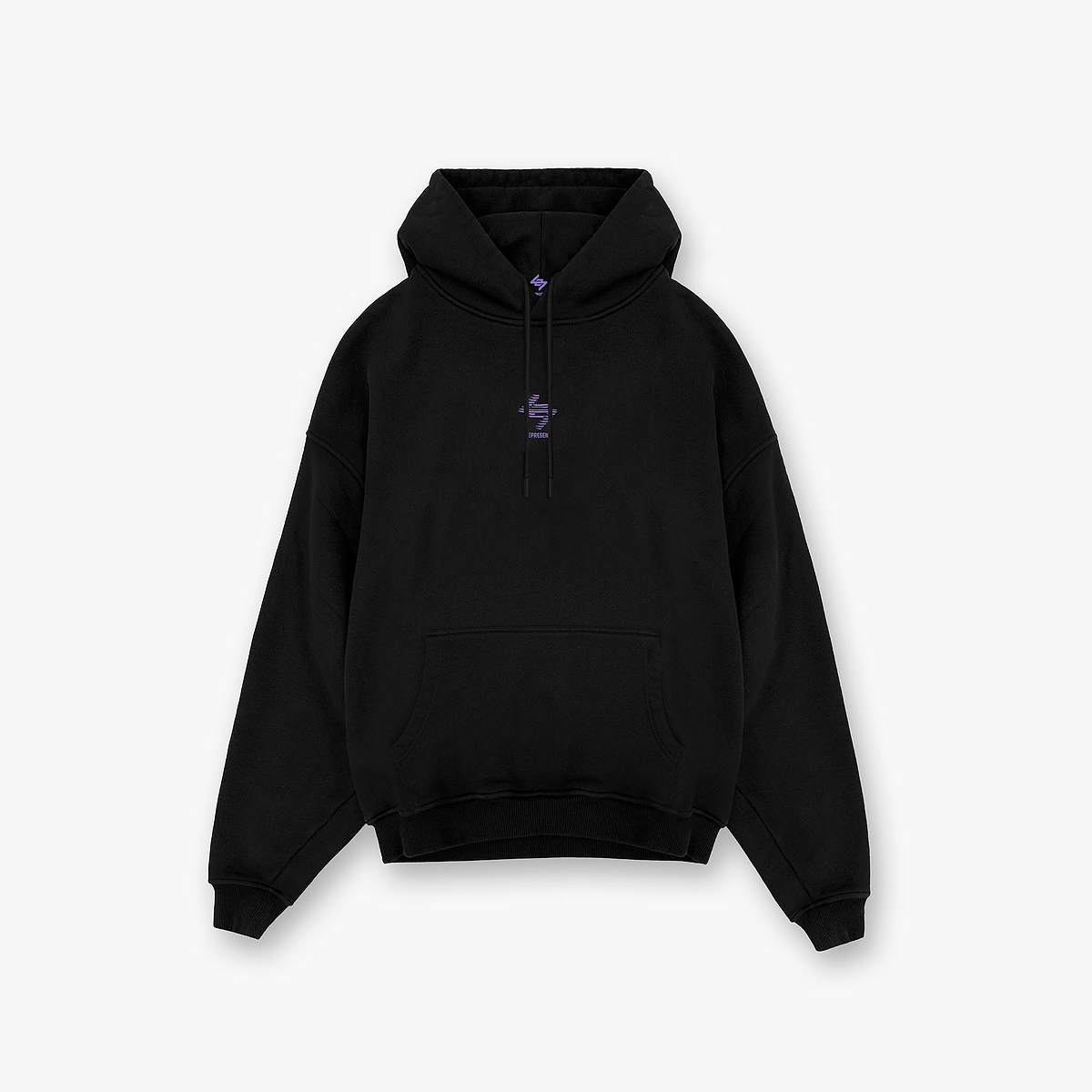 247 Berlin Hoodie - Black Purple