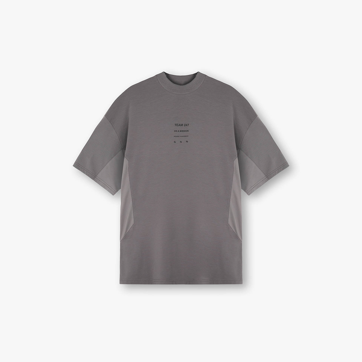 247 Uprising Oversized T-Shirt - Steel
