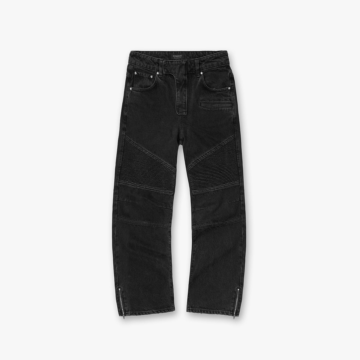 Represent X Belstaff Biker Denim - Vintage Grey