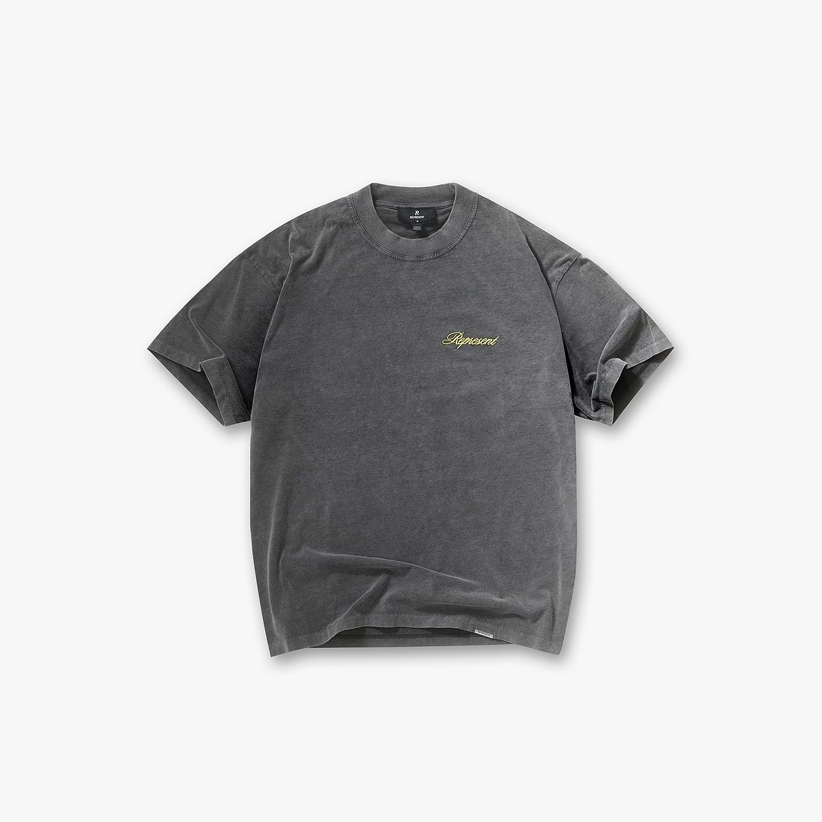 Script Logo T-Shirt - Vintage Grey