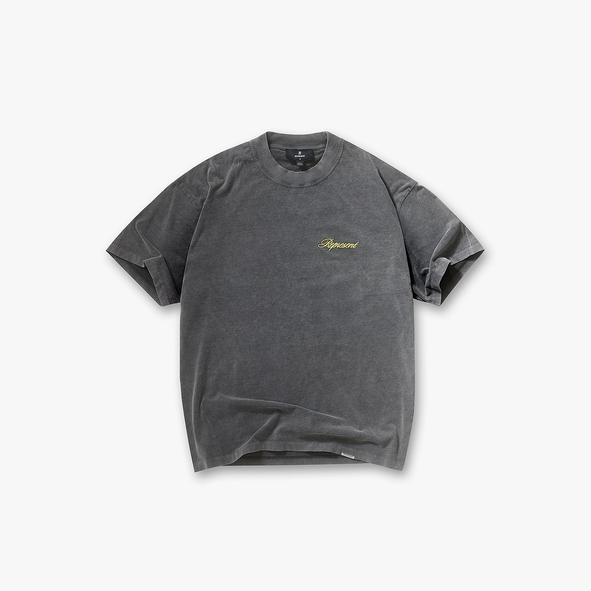 Script Logo T-Shirt - Vintage Grey