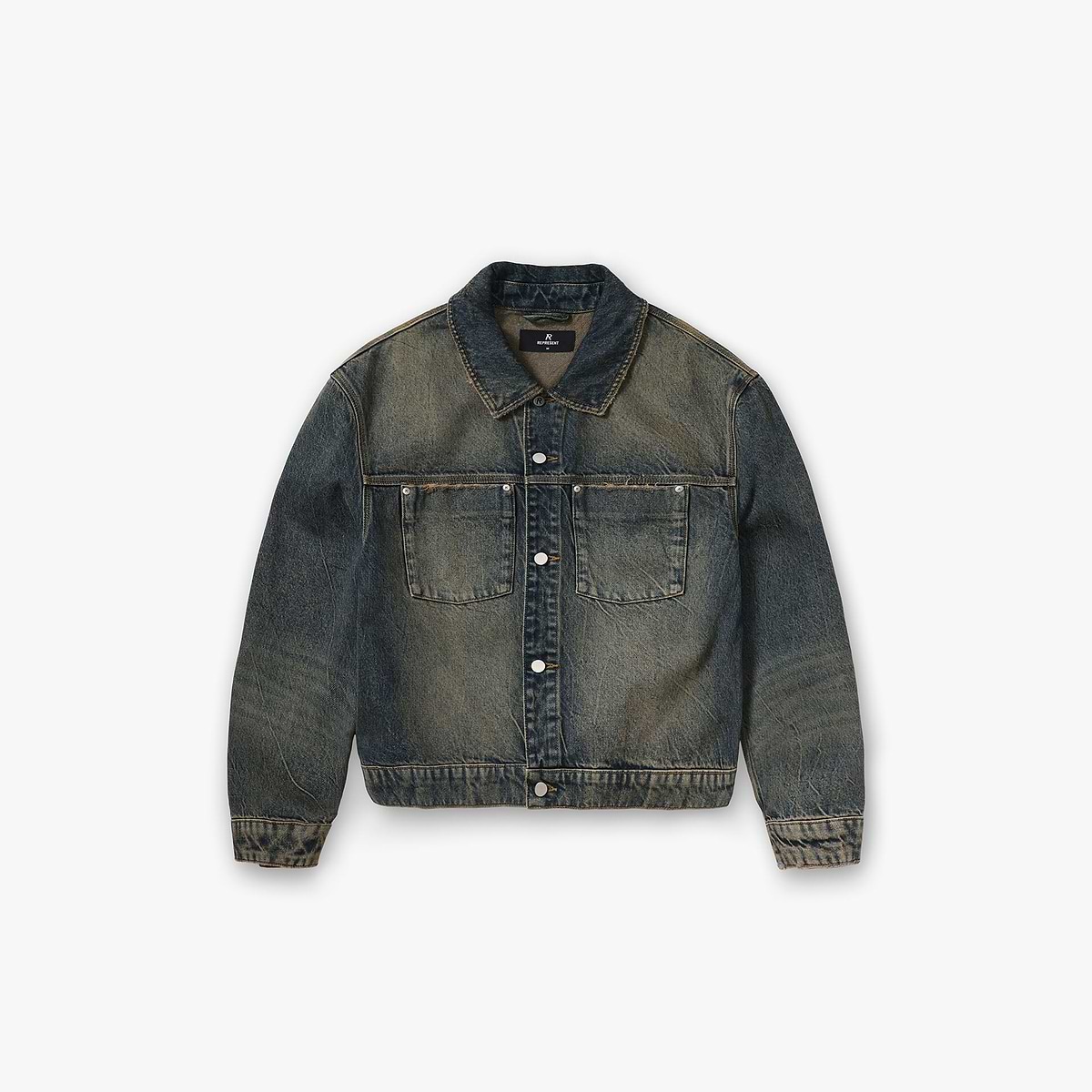 Denim Trucker - Blue Cream