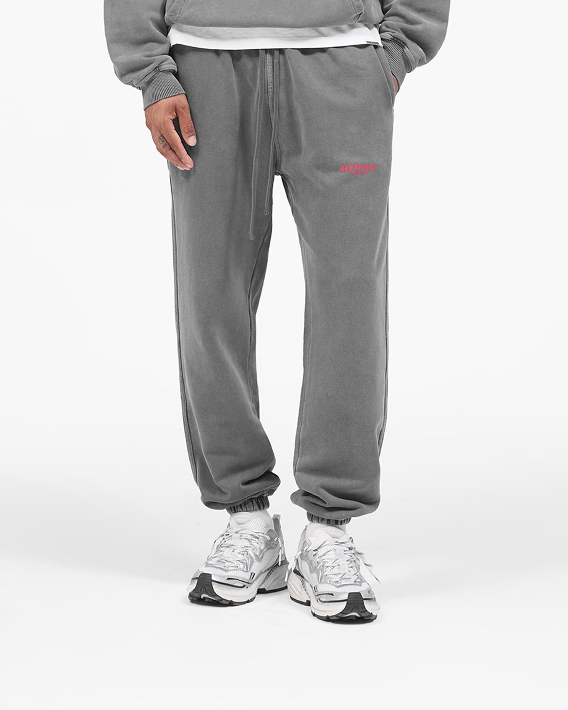Represent Owners Club Sweatpant - Washed Black