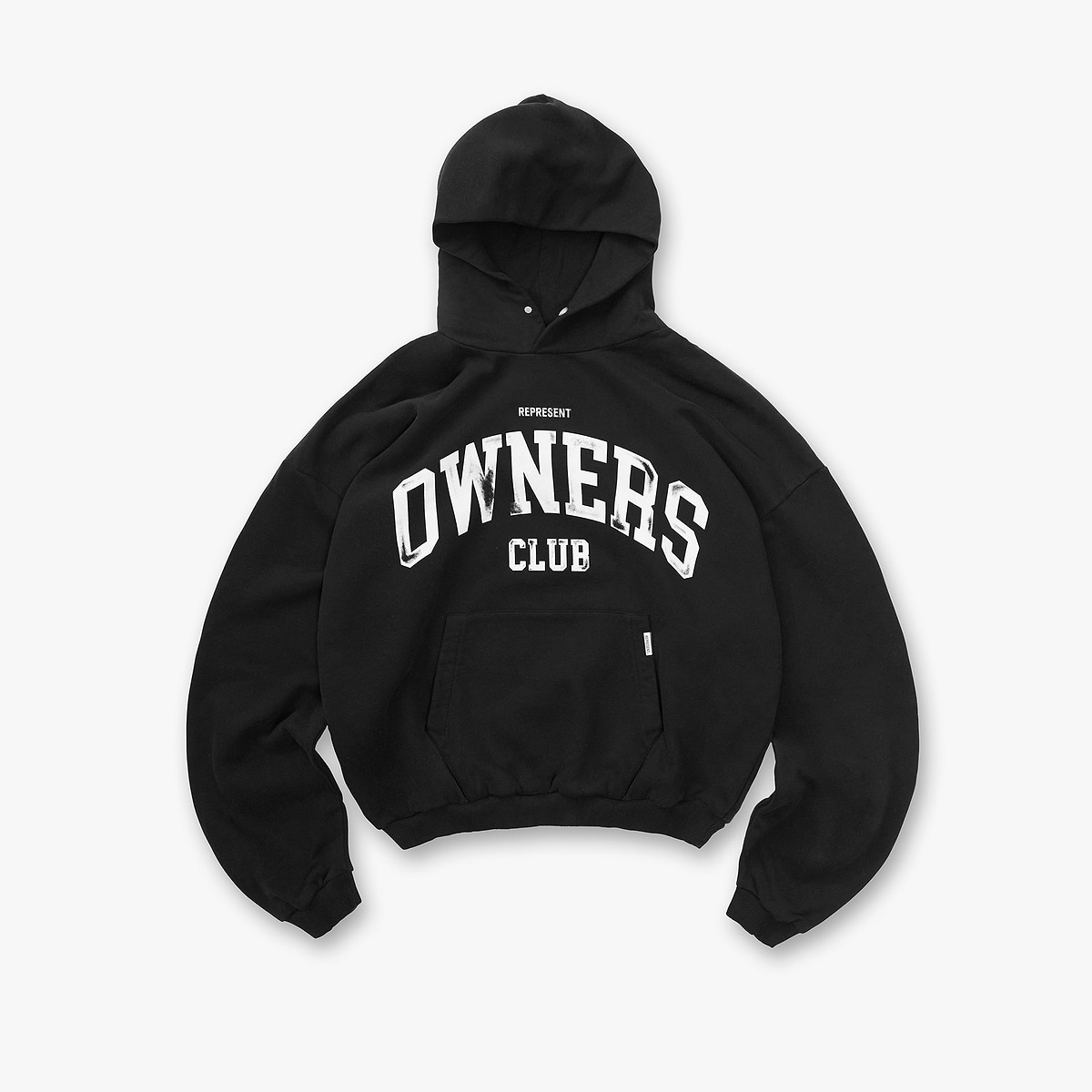 Represent Owners Club Hoodie - Jet Black