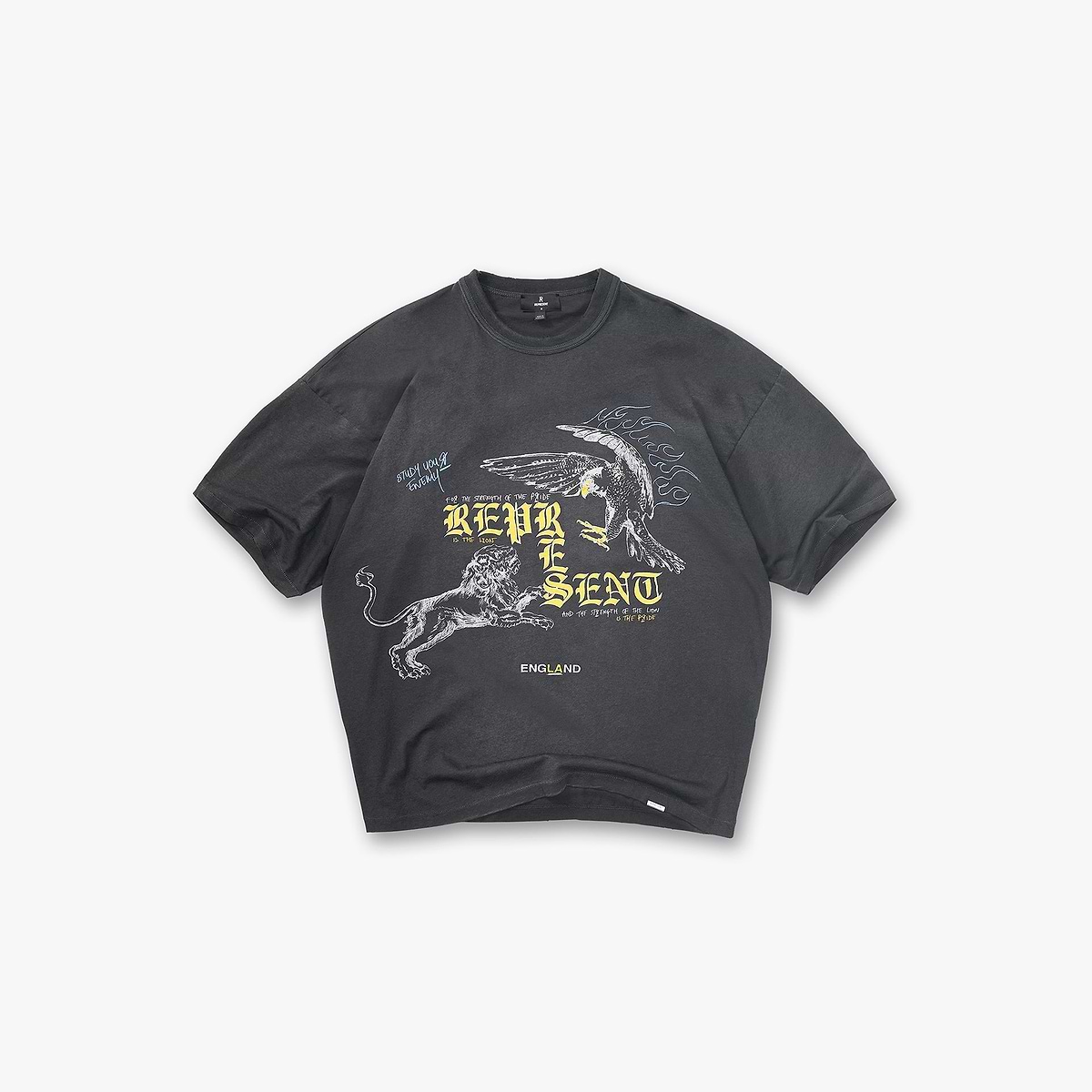 Enemy T-Shirt - Washed Black