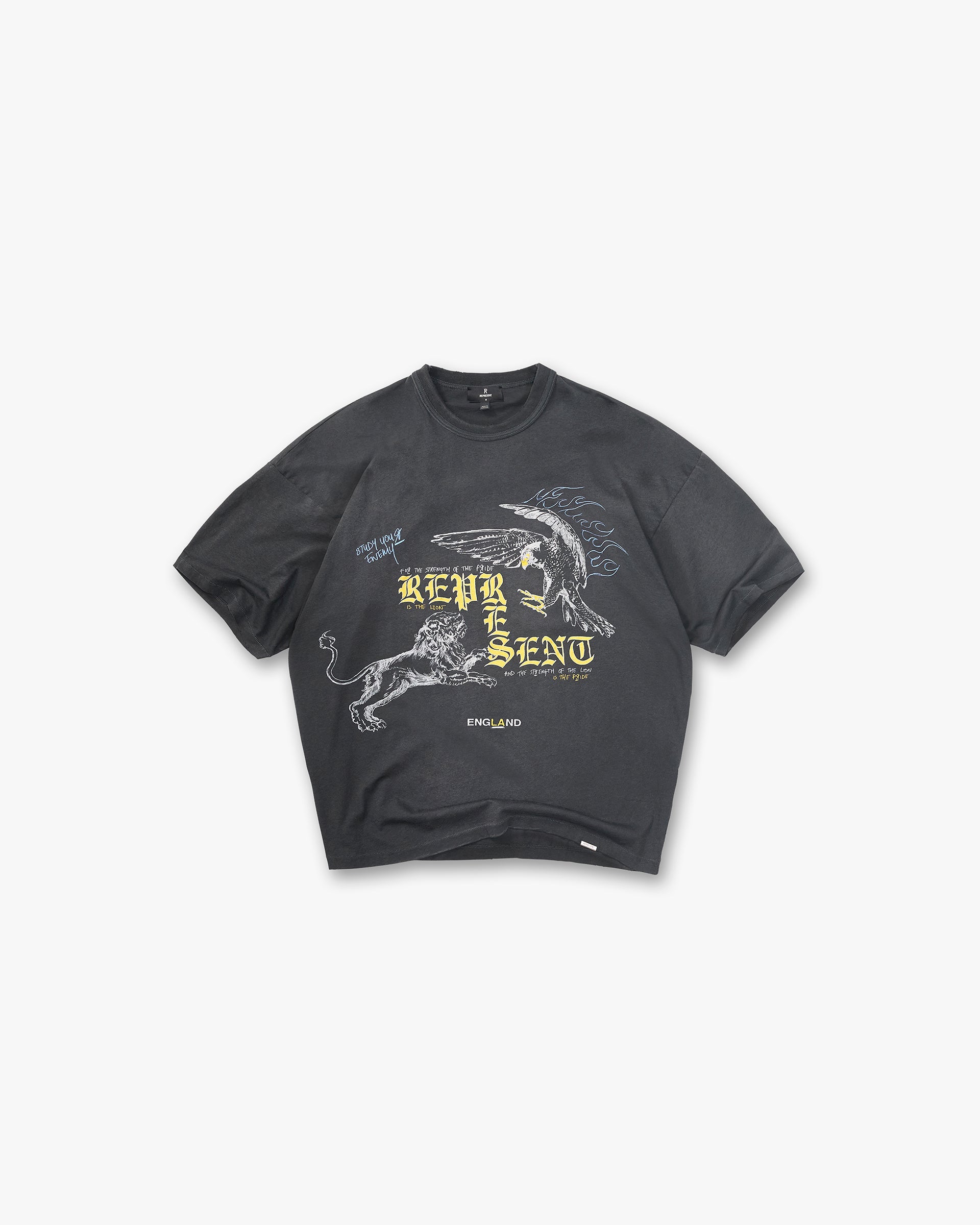 Enemy T-Shirt - Washed Black