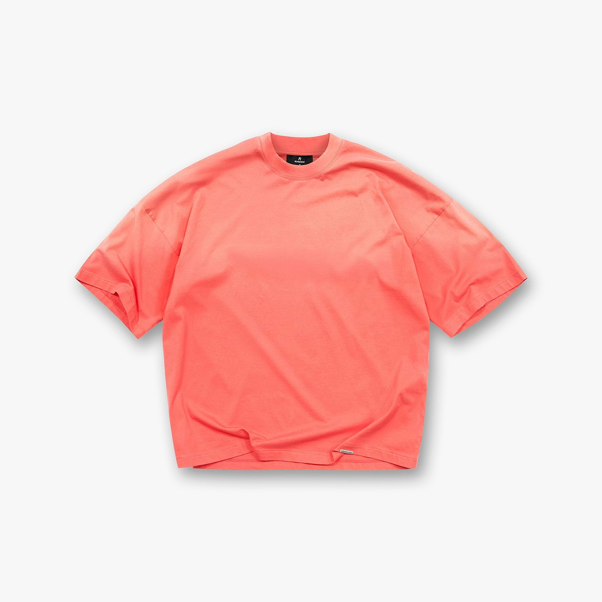 Initial Boxy T-Shirt - Vintage Red