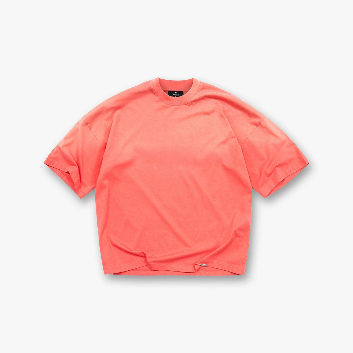 Initial Boxy T-Shirt - Vintage Red