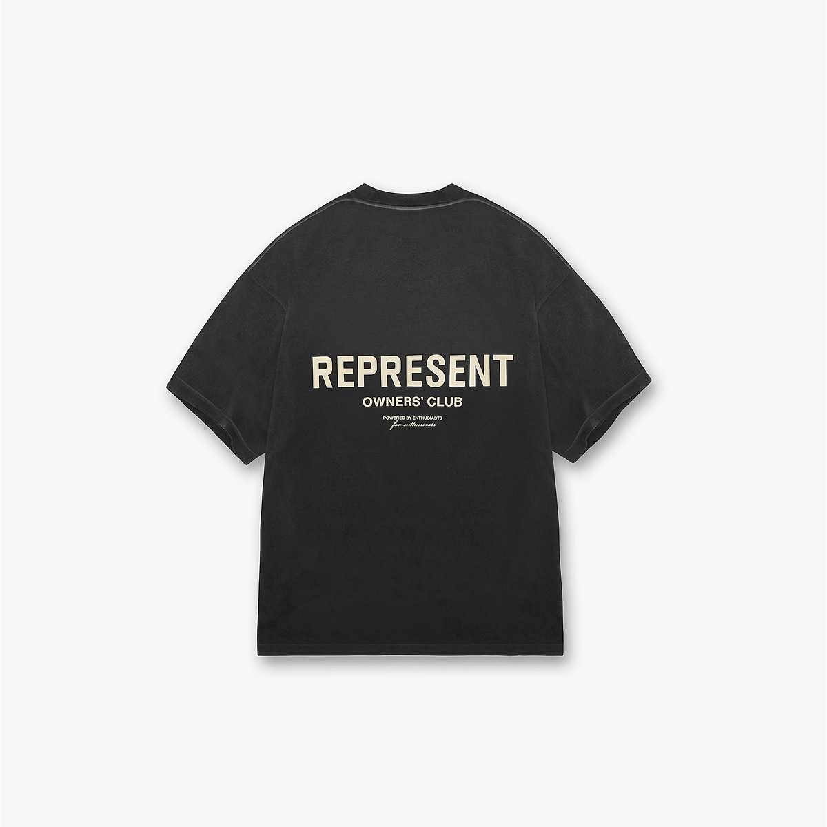 Represent Owners Club T-Shirt - Aged Black