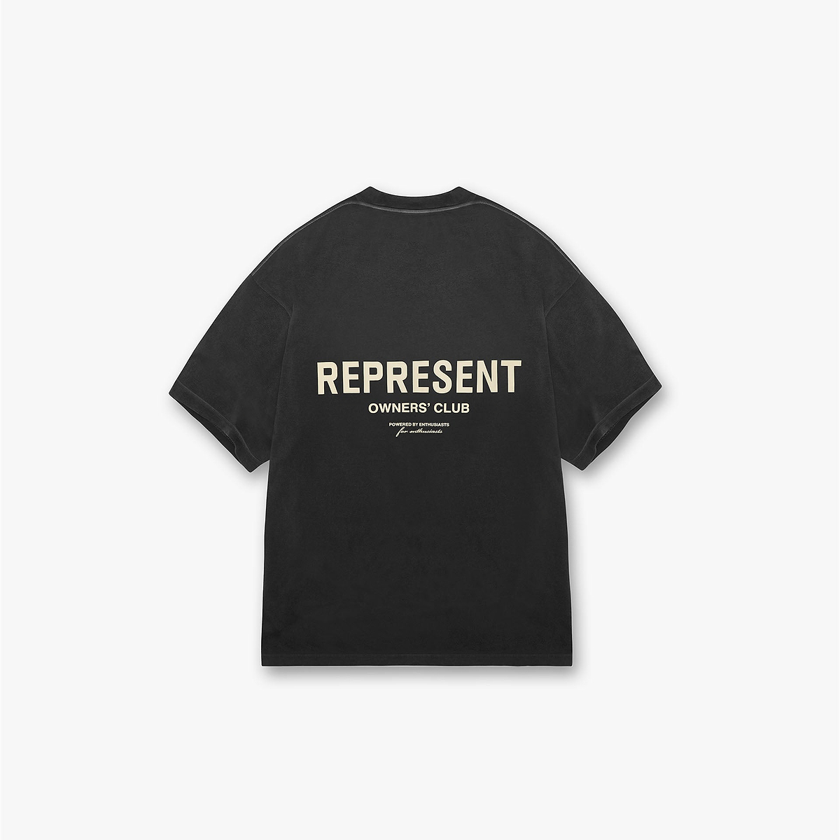 Represent Owners Club T-Shirt - Aged Black