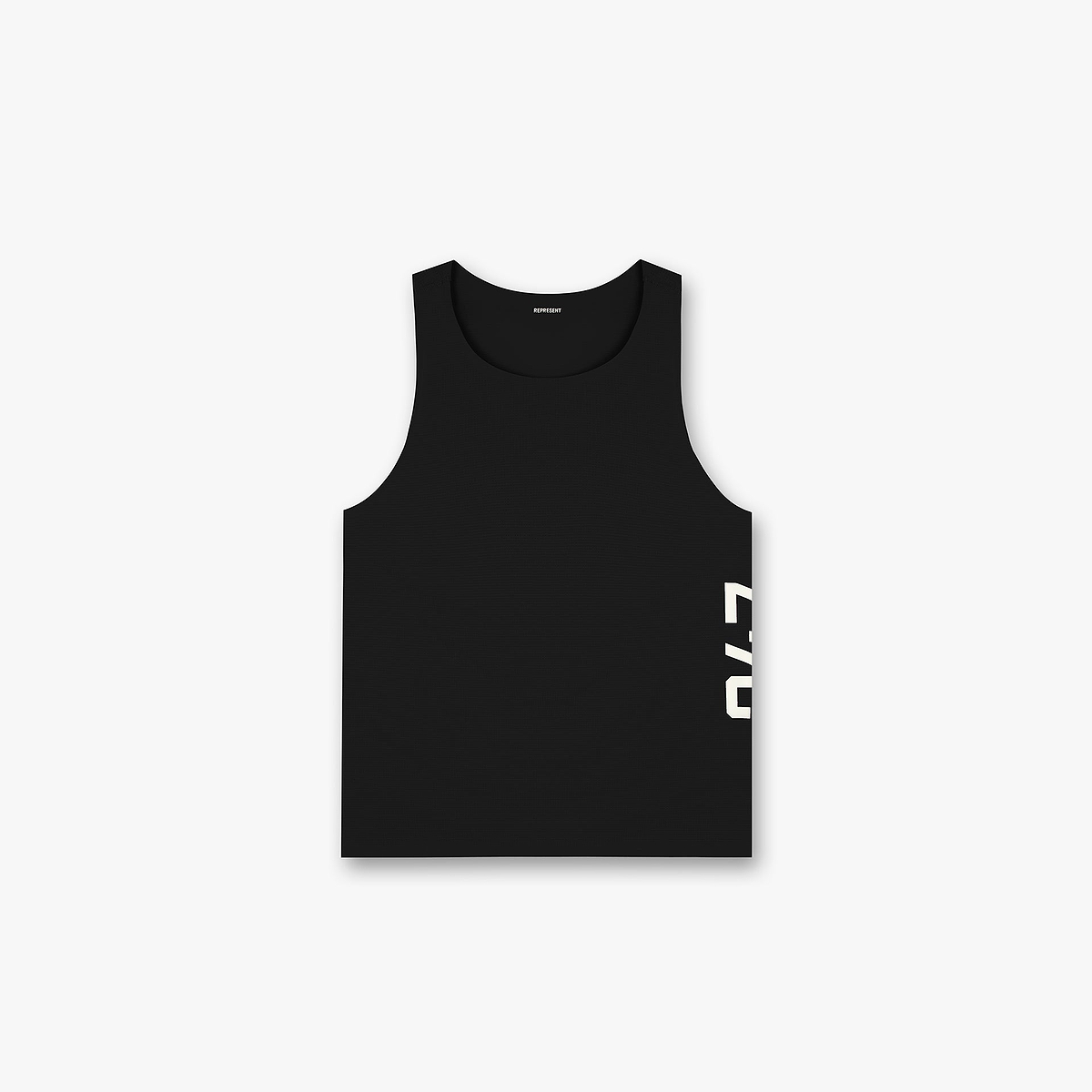 247 Singlet - Jet Black