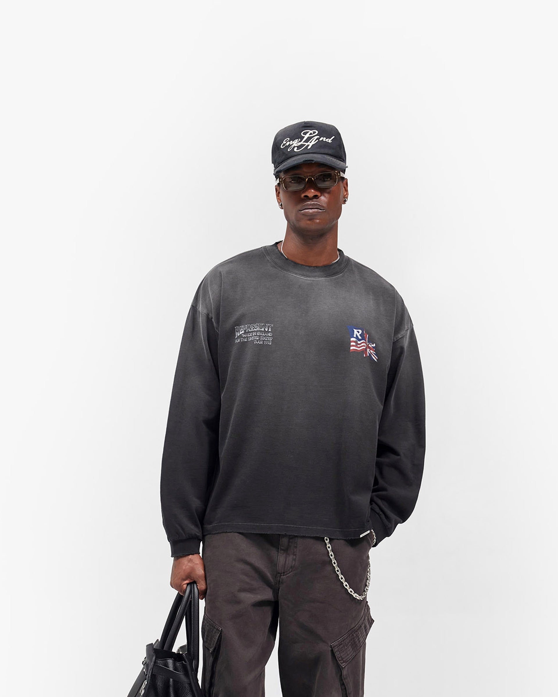 Eagle Long Sleeve T-Shirt - Black