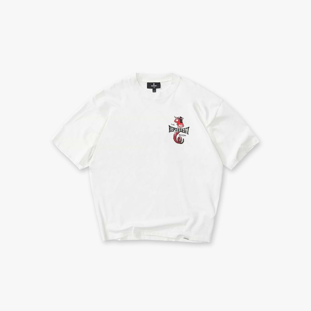 Represent x The Viper Room Dice T-Shirt - Flat White